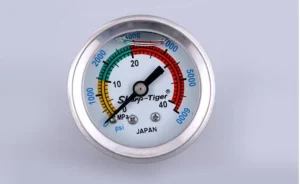 Sharp Tiger® High Pressure Gauge 5/8" BSSP 400Bar