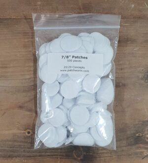 Patchworm Regular Cleaning Patches 7/8" (500CT)