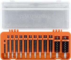 Raiseek Nylon Bristle Bore Brush Set