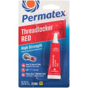 Permatex® Red Threadlocker 6mL